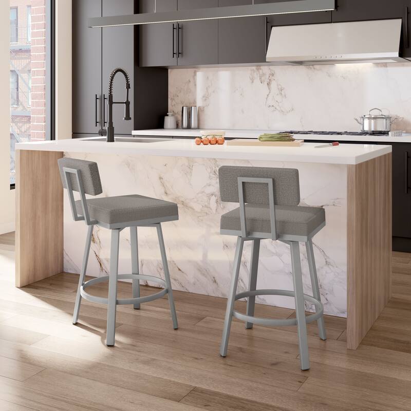 Amisco Staten Swivel Counter & Bar Stool