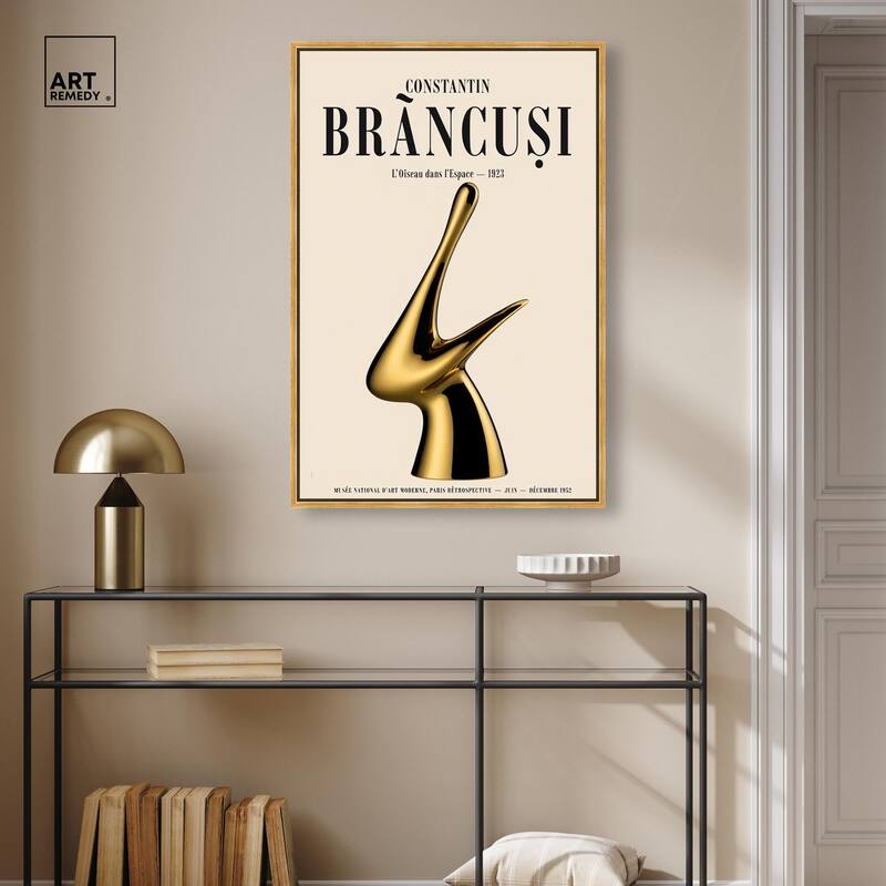 Bird in Space Sculpture Canvas by Art Remedy