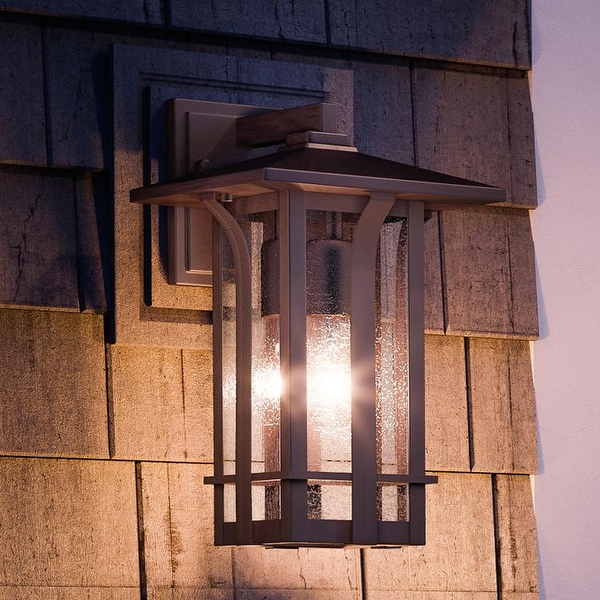 Tudor style store wall sconces