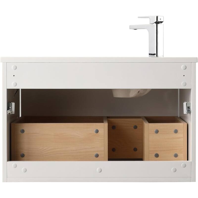 Blossom Wall Mounted Bathroom Vanity with Sink