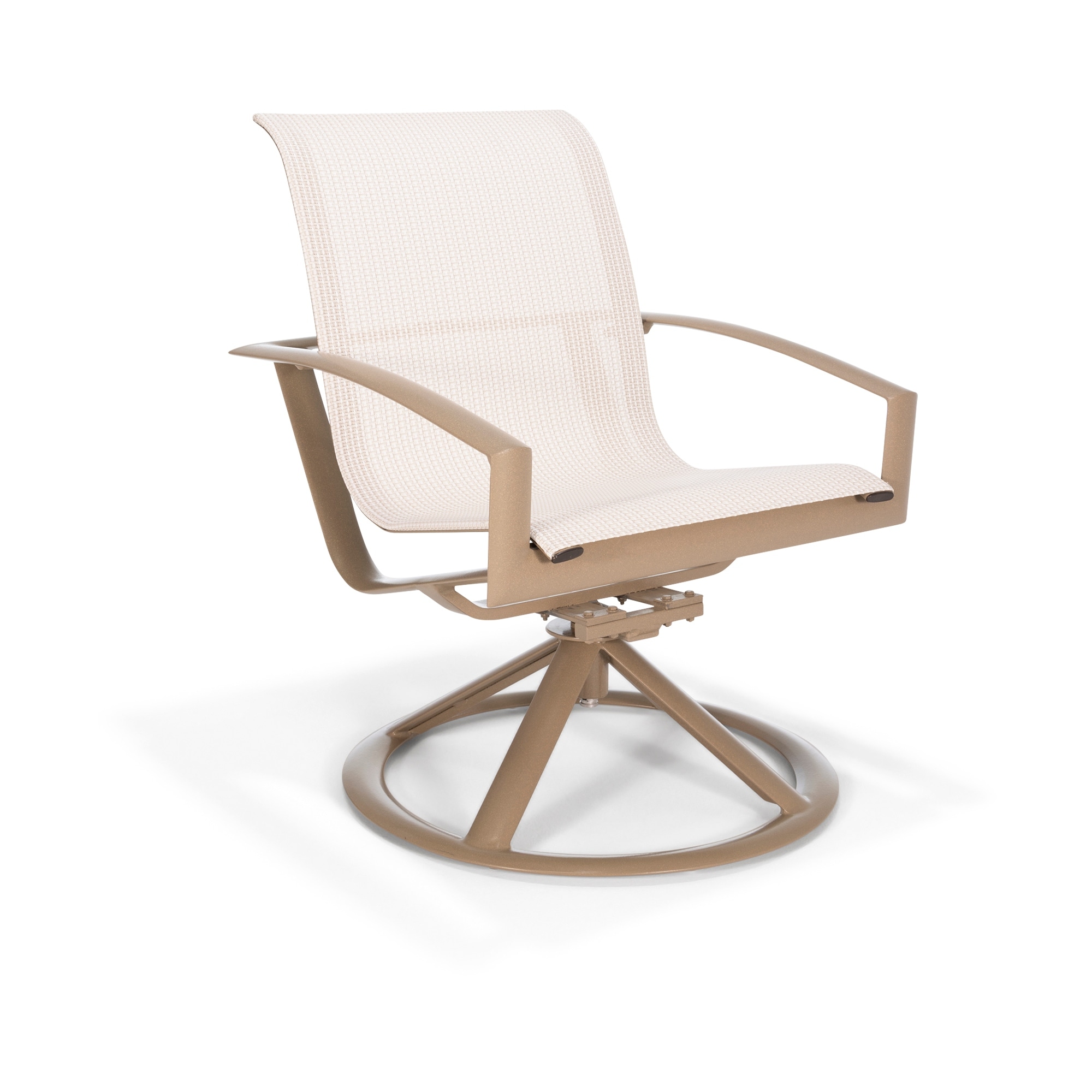 Icon Sling High Back Swivel Rocker Dining Chair - N/A