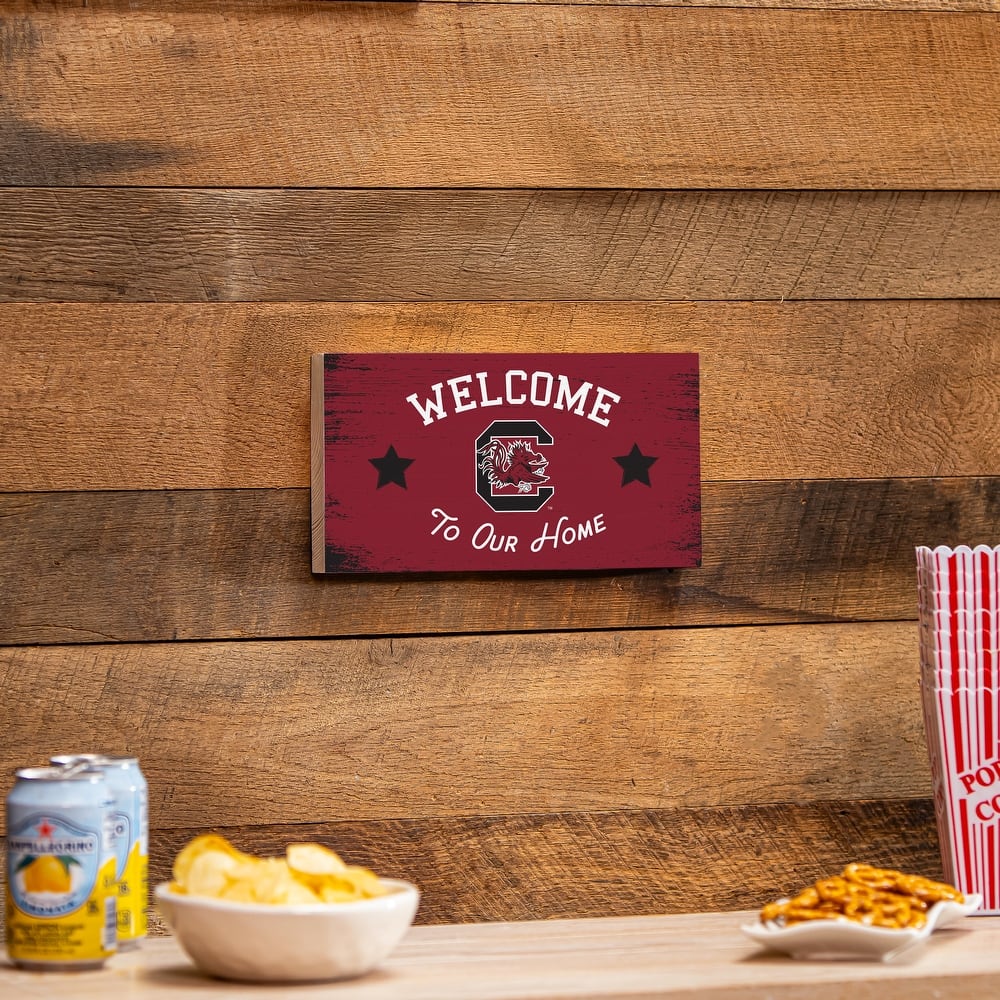University of South Carolina Wooden Door Decor Wall Sign - Multi-Color