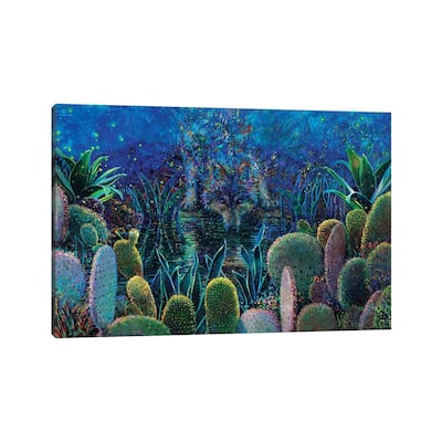 iCanvas "Lobo Sirocco" by Iris Scott Canvas Print