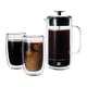 preview thumbnail 2 of 2, ZWILLING Sorrento Double Wall French Press and Latte Glass - Clear - 27-oz