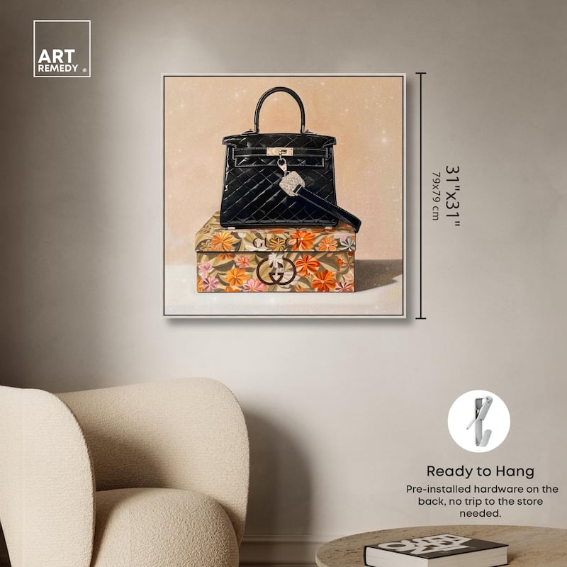 Luxury Purse and Giftbox Canvas by Art Remedy