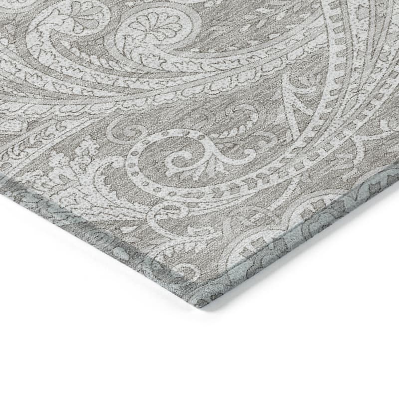 HomeRoots Paisley Transitional Rectangle Outdoor Rug