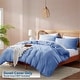 preview thumbnail 23 of 175, Nestl Ultra Soft Double Brushed Microfiber Duvet Cover Set with Button Closure