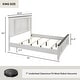 preview thumbnail 13 of 36, Roundhill Furniture Clelane Wood Bedroom Set with Bed, Dresser, Mirror, and Nightstand