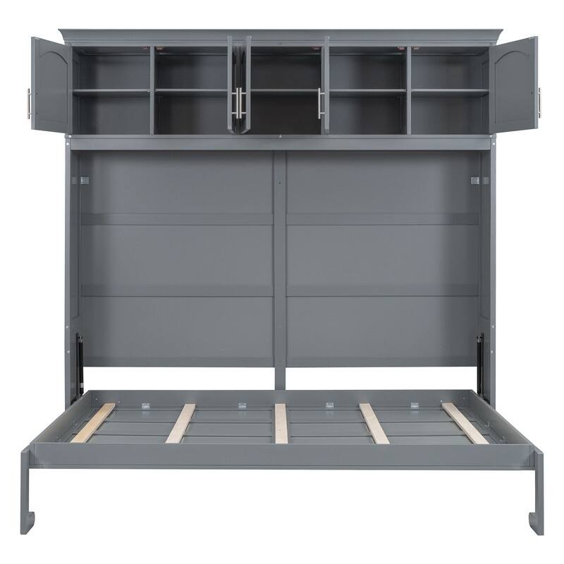 Murphy Bed Wall Bed with Top Cabinets（Full Size and Queen Size ）