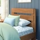 preview thumbnail 15 of 31, Max & Lily Farmhouse Twin Single Platform Bed with Headboard