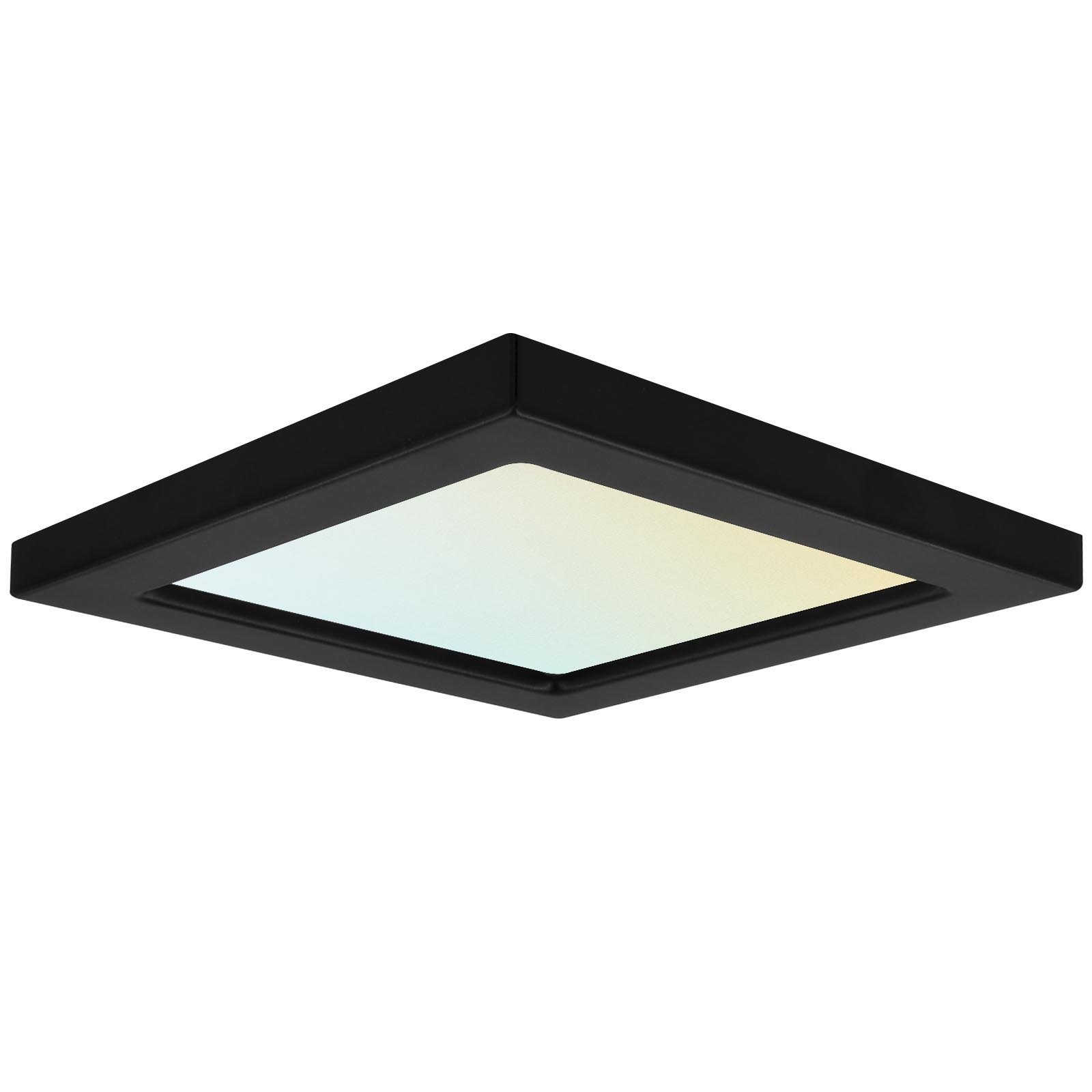 Elena 3 light square flush fitting top