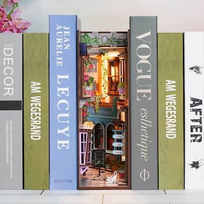 DIY 3D Book Nook Kit - Island of Love Cafe 83pcs