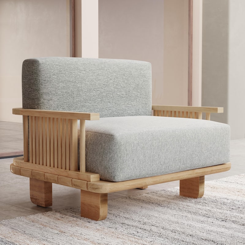 Classic Home Hudson Teak Wood Outdoor Accent