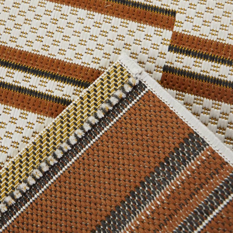 Gerome Striped Indoor/Outdoor Area Rug