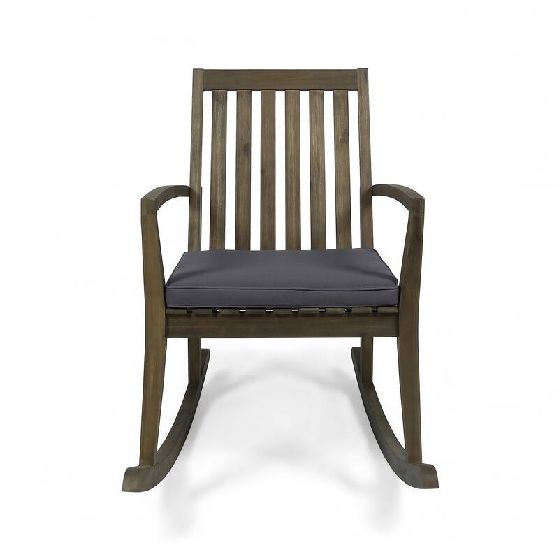 MONTROSE ROCKING CHAIR with Durable Wooden Frame, Perfect for Indoor and Outdoor