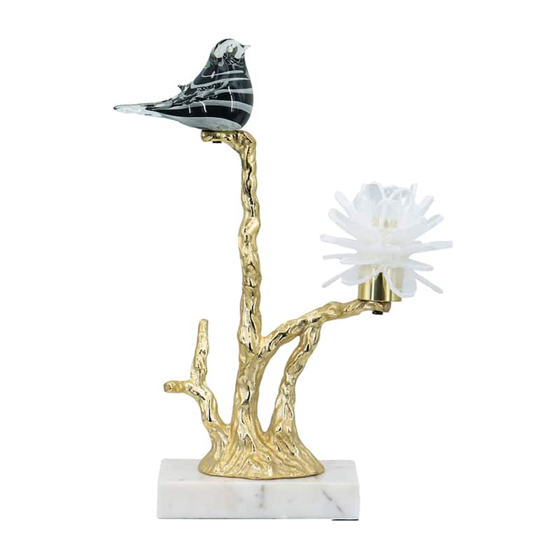 Candle Holder with Marble Stand