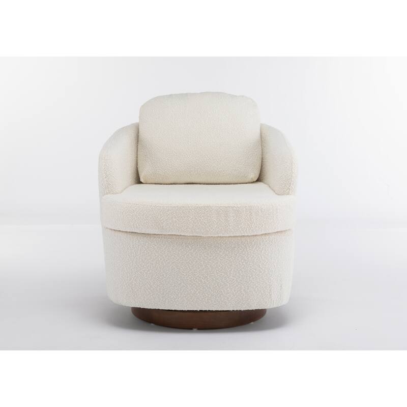 Fabric Swivel Accent Chair
