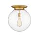 Option Clear / Brushed Brass