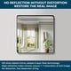 preview thumbnail 6 of 141, Apmir Metal Frame Tempered Glass Bathroom Vanity Mirror for Wall, Cloakroom, Bedroom
