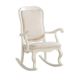 Sharan Rocking Chair Sharan Rocking Chair, White - Bed Bath & Beyond - 21691387