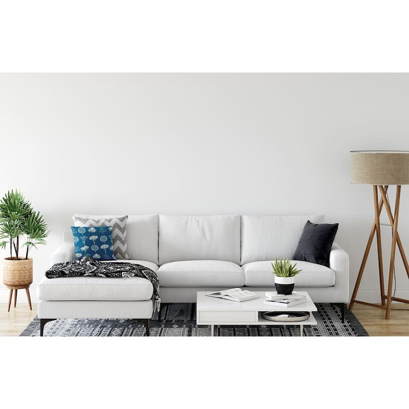 Field of Trees Decorative Throw Pillow