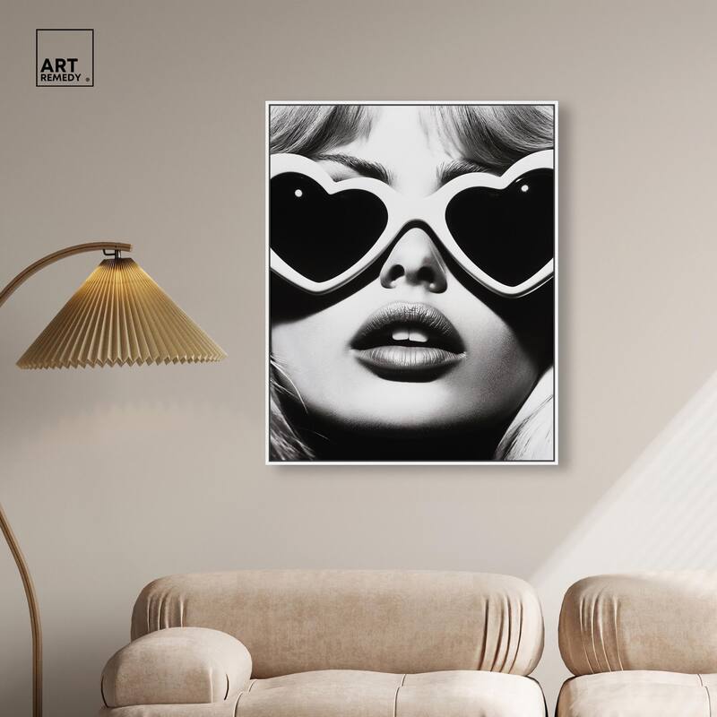 Love Through the Lens Canvas by Art Remedy
