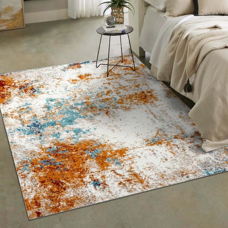 Luxe Weavers Modern Abstract Area Rug, Indoor carpet for Living Rooms