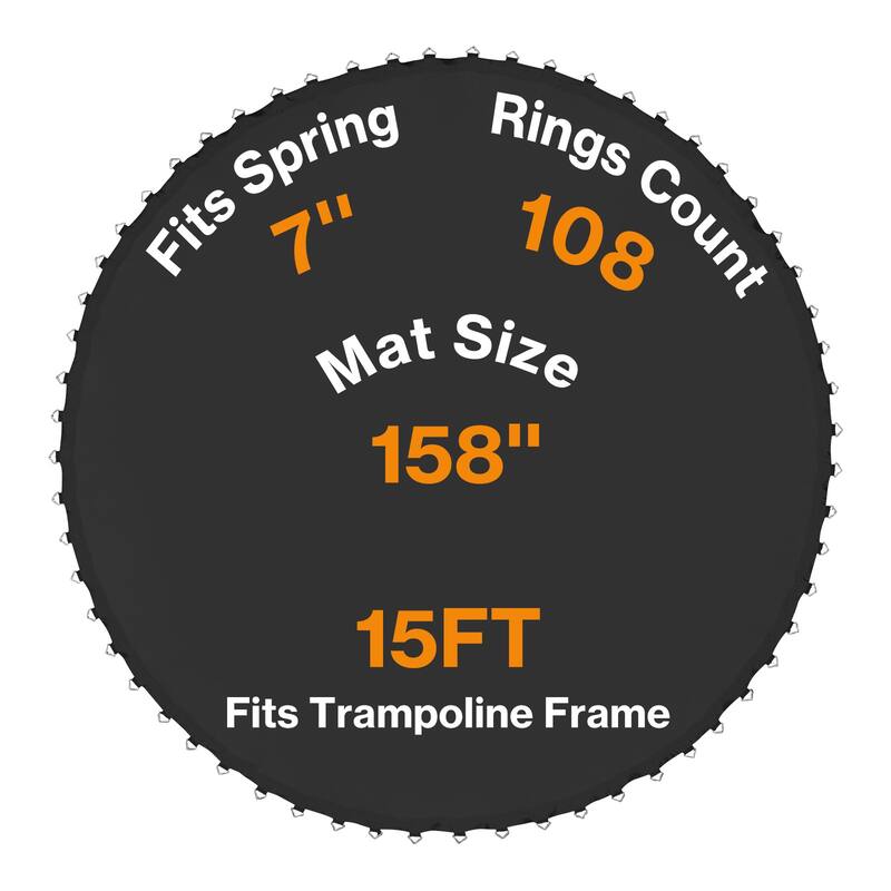 Aoodor Trampoline Replacement Jumping Mat