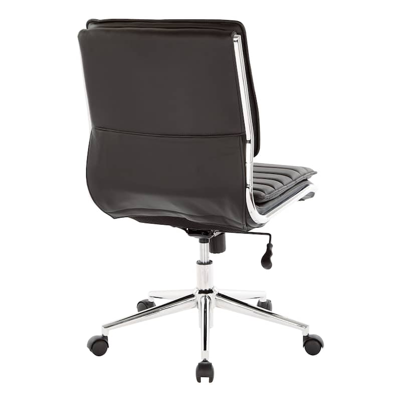 Armless Mid Back Professional Managers