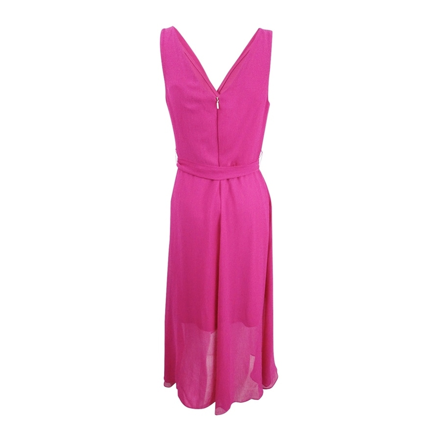 chiffon high low dress