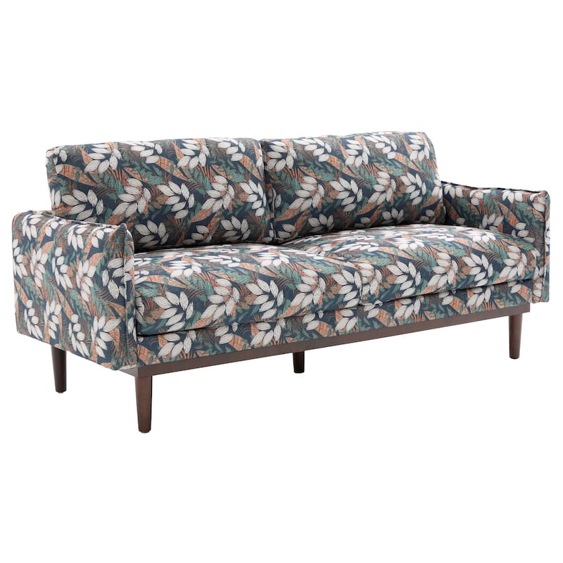 Modern Style Loveseat Sofa 75.75" Sofa Couch 2-seater Sofa with Spacious Seating Area for Living Room