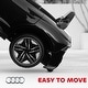 preview thumbnail 42 of 52, Aosom Kids Ride on Car, 12V Licensed Audi RS E-tron GT 3.1 MPH Electric Car for Kids