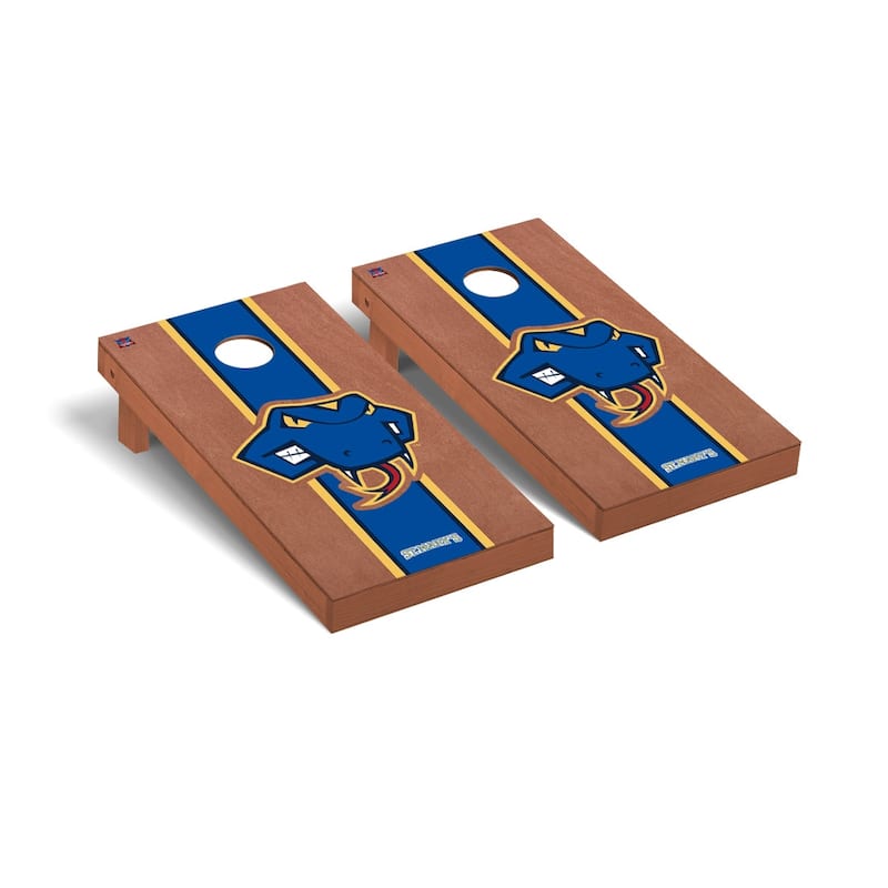 Saint Marys StMU Rattlers Rosewood Cornhole Board Set