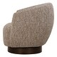 preview thumbnail 2 of 3, Uttermost 23842 Dunes 33" Wide Plywood Framed Polyester Swivel Accent