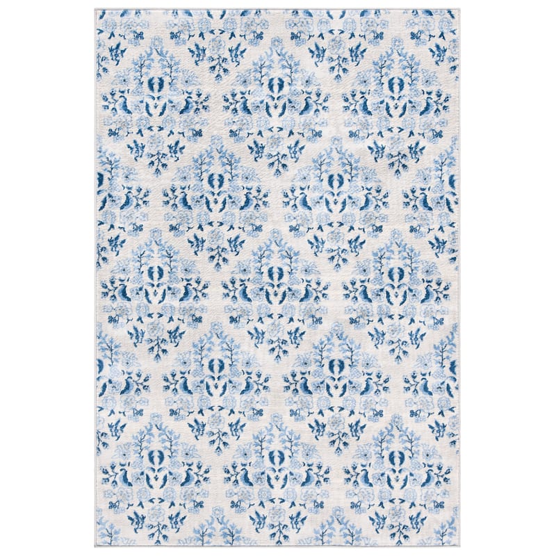 SAFAVIEH Brentwood Feray Traditional Oriental Rug - 2' x 4' - Cream/Blue