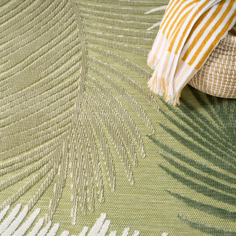 Nourison Suncoast Indoor/Outdoor Nature Area Rug.