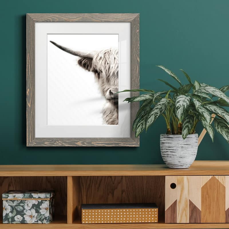 Highland Cattle-Premium Framed Print - Ready to Hang