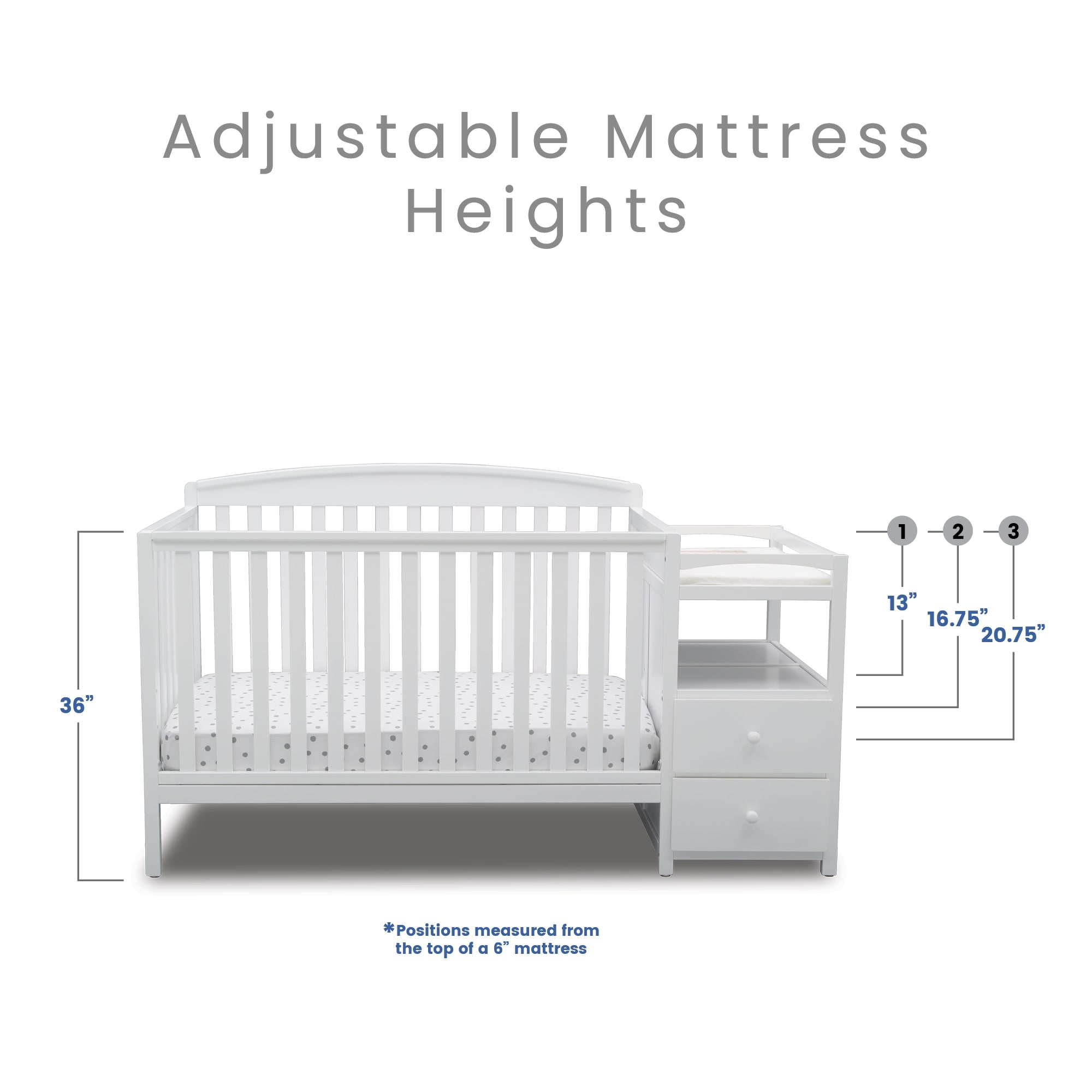 Royal 4 in 1 Convertible Baby Crib and Changer Greenguard Gold Certified Dark Chocolate Bed Bath Beyond 36274170