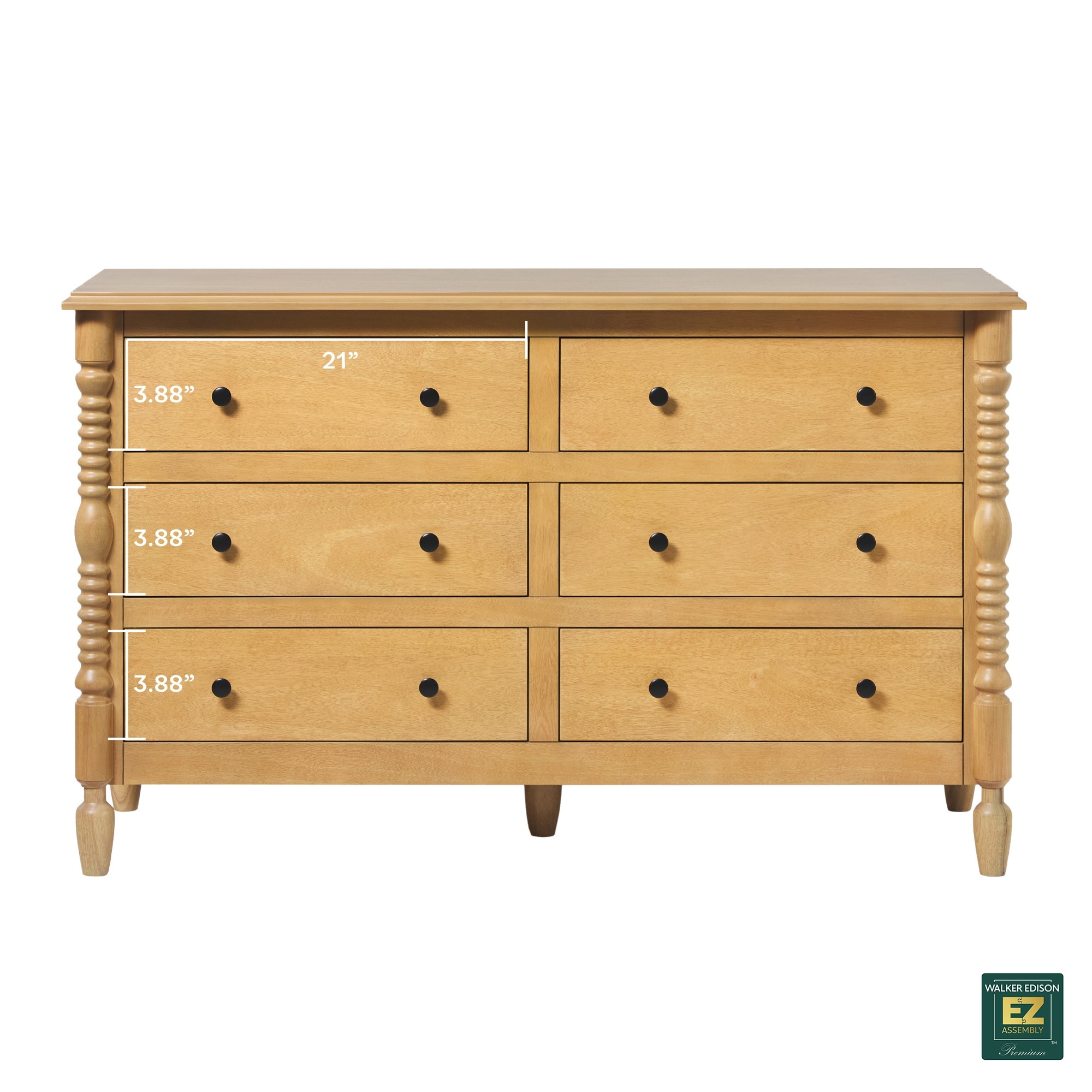 walker edison dresser Paris Modern Scandinavian Reeded perfect for adding a touch of classic elegance to your space Walker Edison 58 Mid-Century Modern