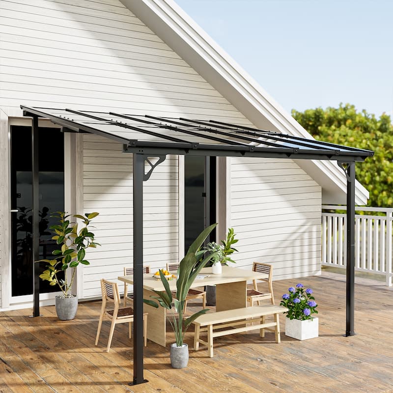 10'x 10' Gazebo, Wall Mounted Gazebos Pergola on Clearance