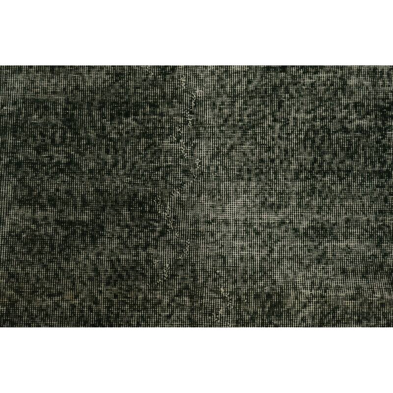 Hand Knotted Oriental 100% Wool Carpet Transitional Abstract Green Anatolian Area Rug - 6' 9'' X 4' 7''