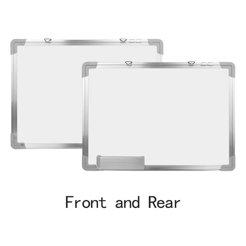Magnetic Steel Dry Erase Wall Mounted Whiteboard 36x24 inch