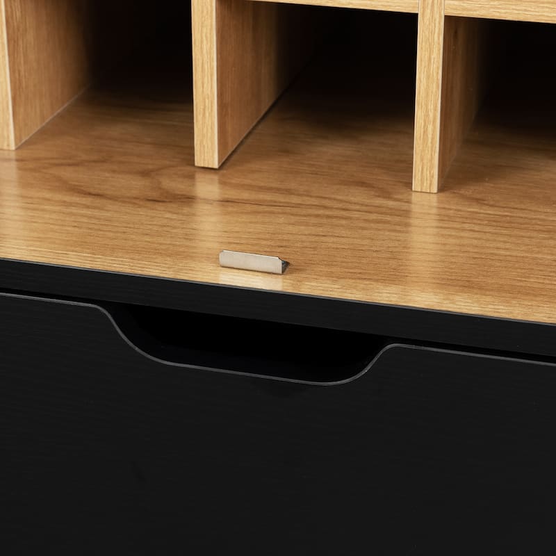 Wooden Cabinet Sideboard with Wine Racks