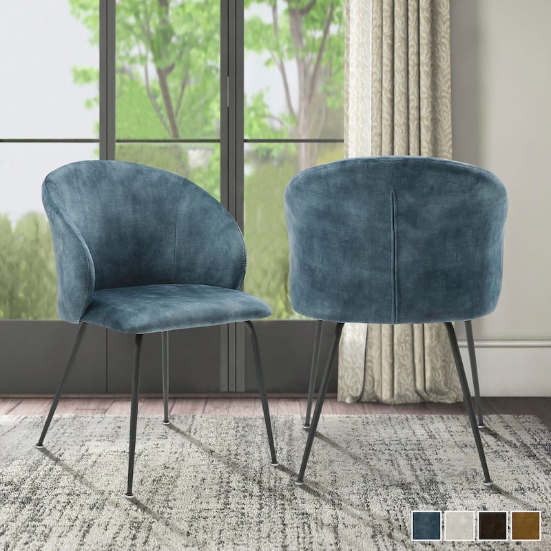 Dalston Velvet Dining Chair (Set of 2)