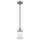 Option Antique Copper / Matte White Shade