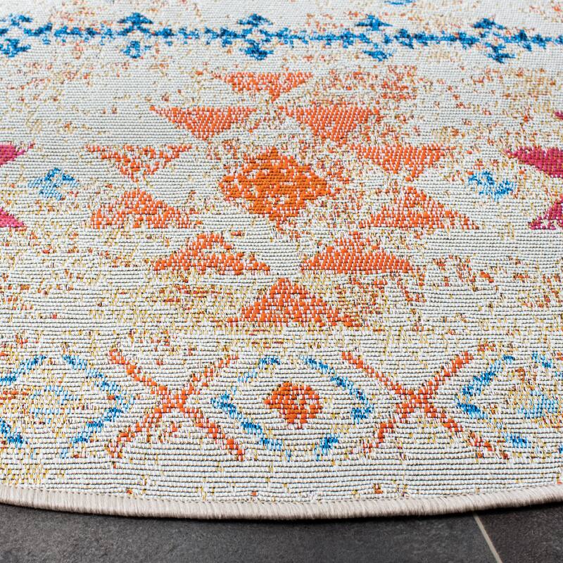 SAFAVIEH Summer Osuma Boho Indoor/ Outdoor Waterproof Patio Backyard Rug