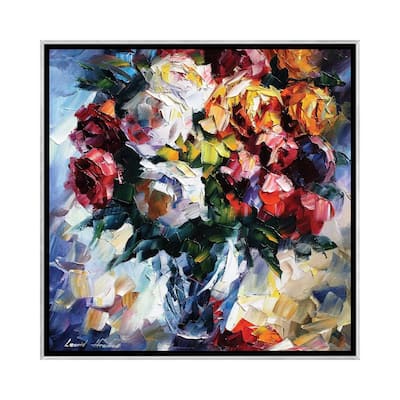iCanvas "Roses" by Leonid Afremov Framed