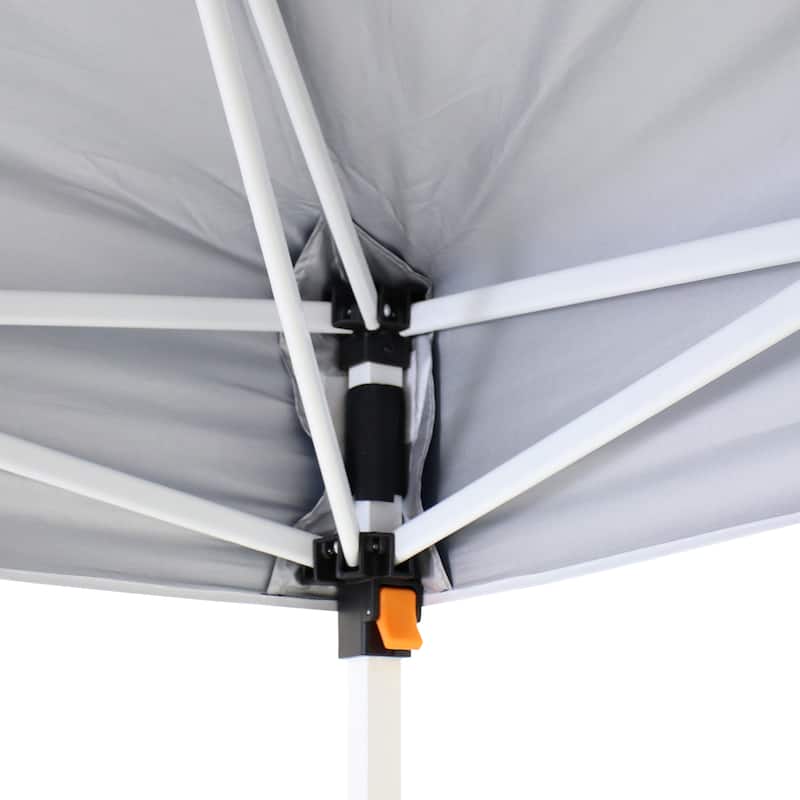 Sunnydaze Standard Pop-Up Canopy with Carry Bag and Sandbags