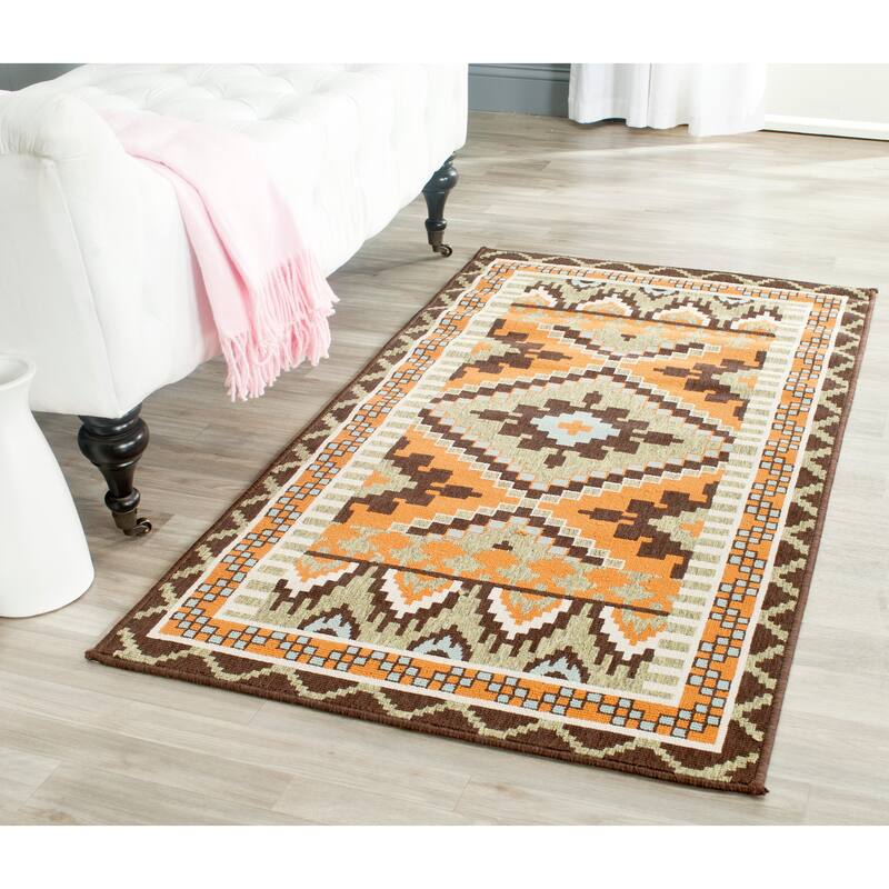 SAFAVIEH Veranda Vitaline Indoor/ Outdoor Waterproof Patio Backyard Rug