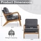 preview thumbnail 43 of 78, Mid Century Modern Upholstered Accent Chair